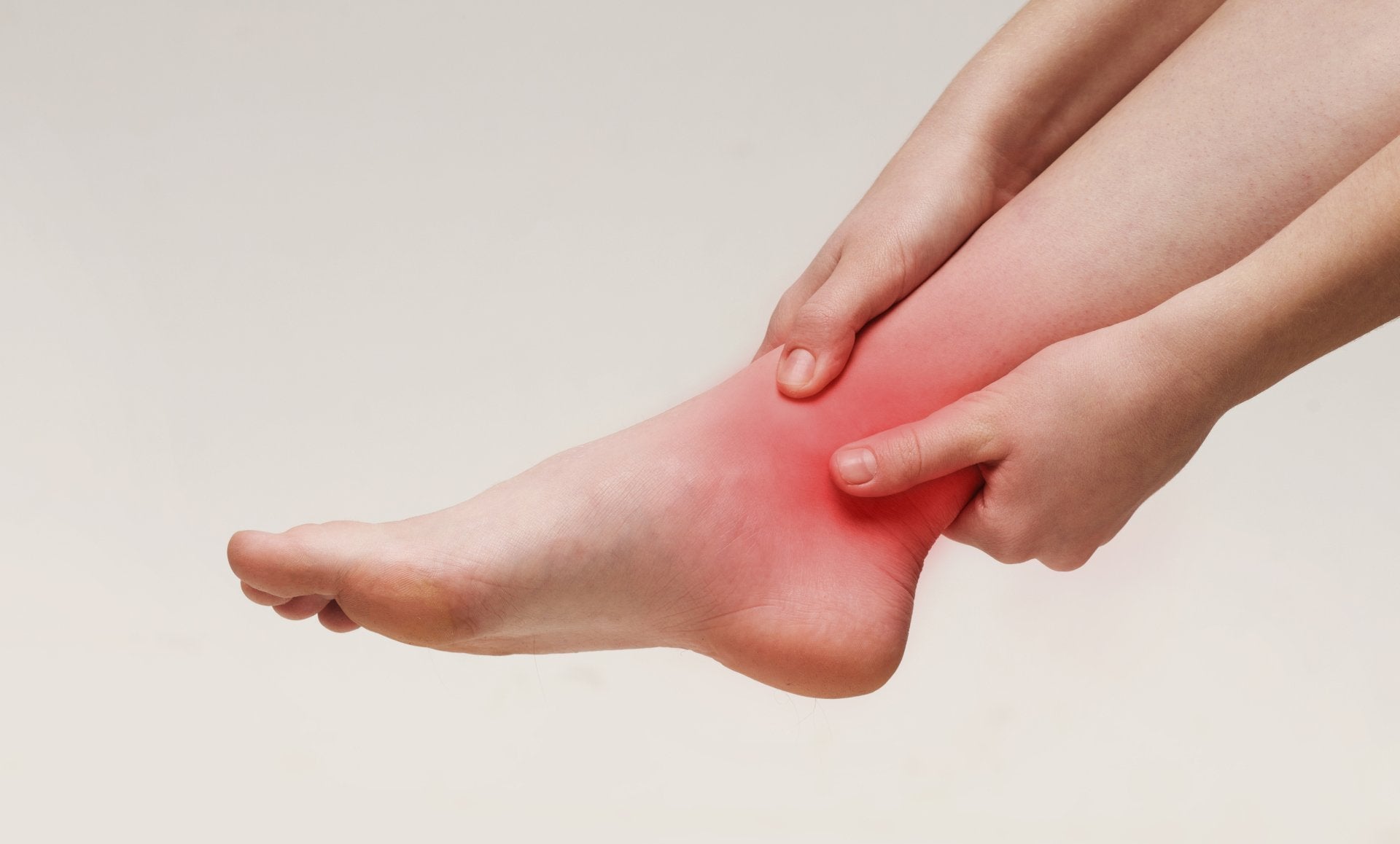 flat feet and ankle pain