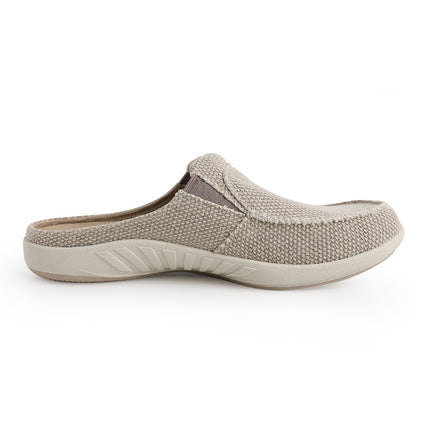 Men's Canvas Arch Support Slippers