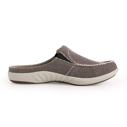 Men's Canvas Arch Support Slippers