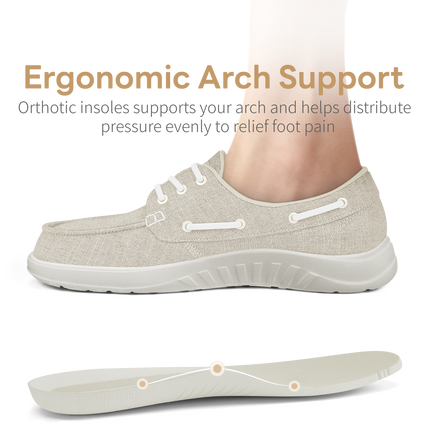 Women's Lightweight Loafers with Arch Support