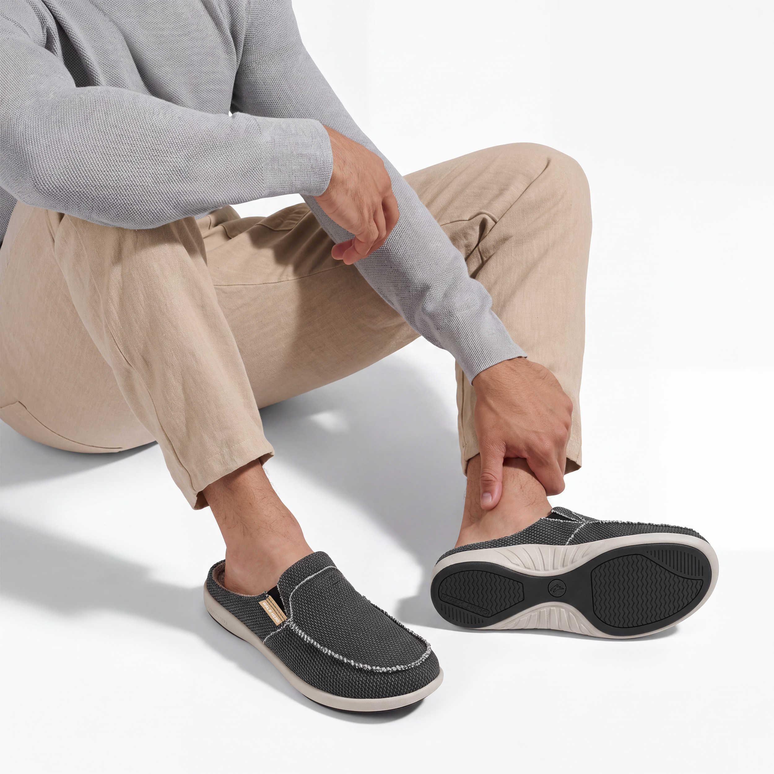 1-Men's Canvas Slippers