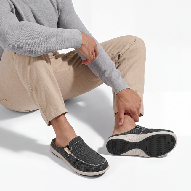 1-Men's Canvas Slippers