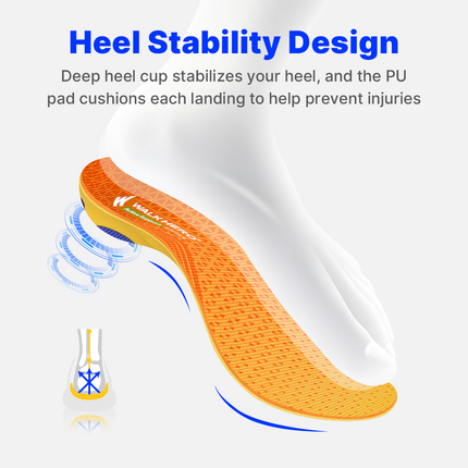 Running Comfort Insoles with Arch Support