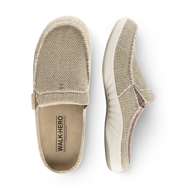 Men's Orthopedic Slippers with Arch Support - Buy 1 Get 1 Free - WALKHERO