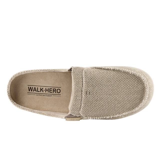 Men's Canvas Arch Support Slippers - Buy 1 Get 1 Free