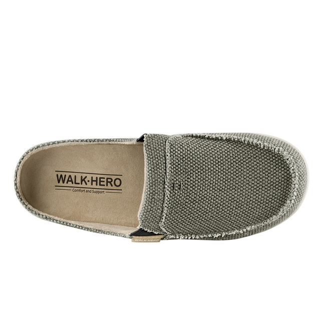 Men's Canvas Arch Support Slippers