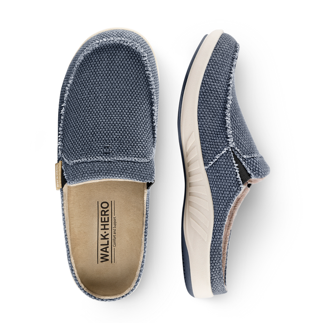 Men's Orthopedic Slippers with Arch Support - Buy 1 Get 1 Free - WALKHERO