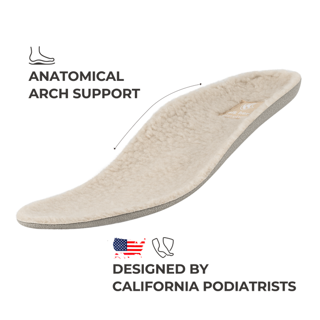 Men's Canvas Arch Support Slippers