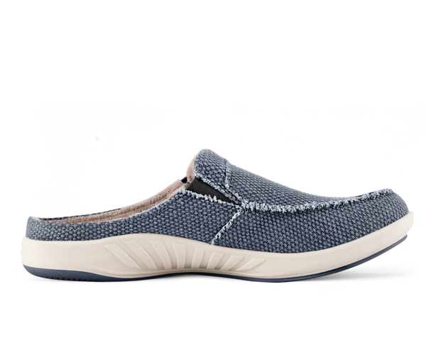 mens house slippers for plantar fasciitis Men's Canvas Arch Support Slippers