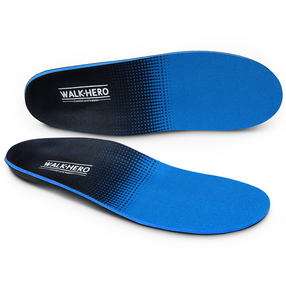 Women's Dark Blue Orthotic Insoles - WALKHERO