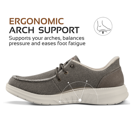 Men's Lightweight Loafers with Arch Support