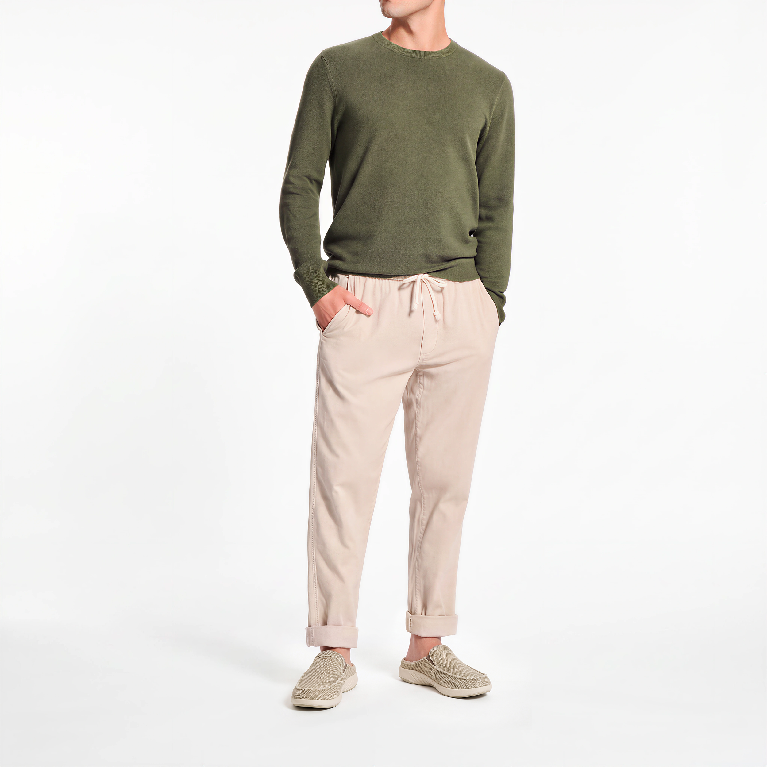 1-Men's Canvas Slippers