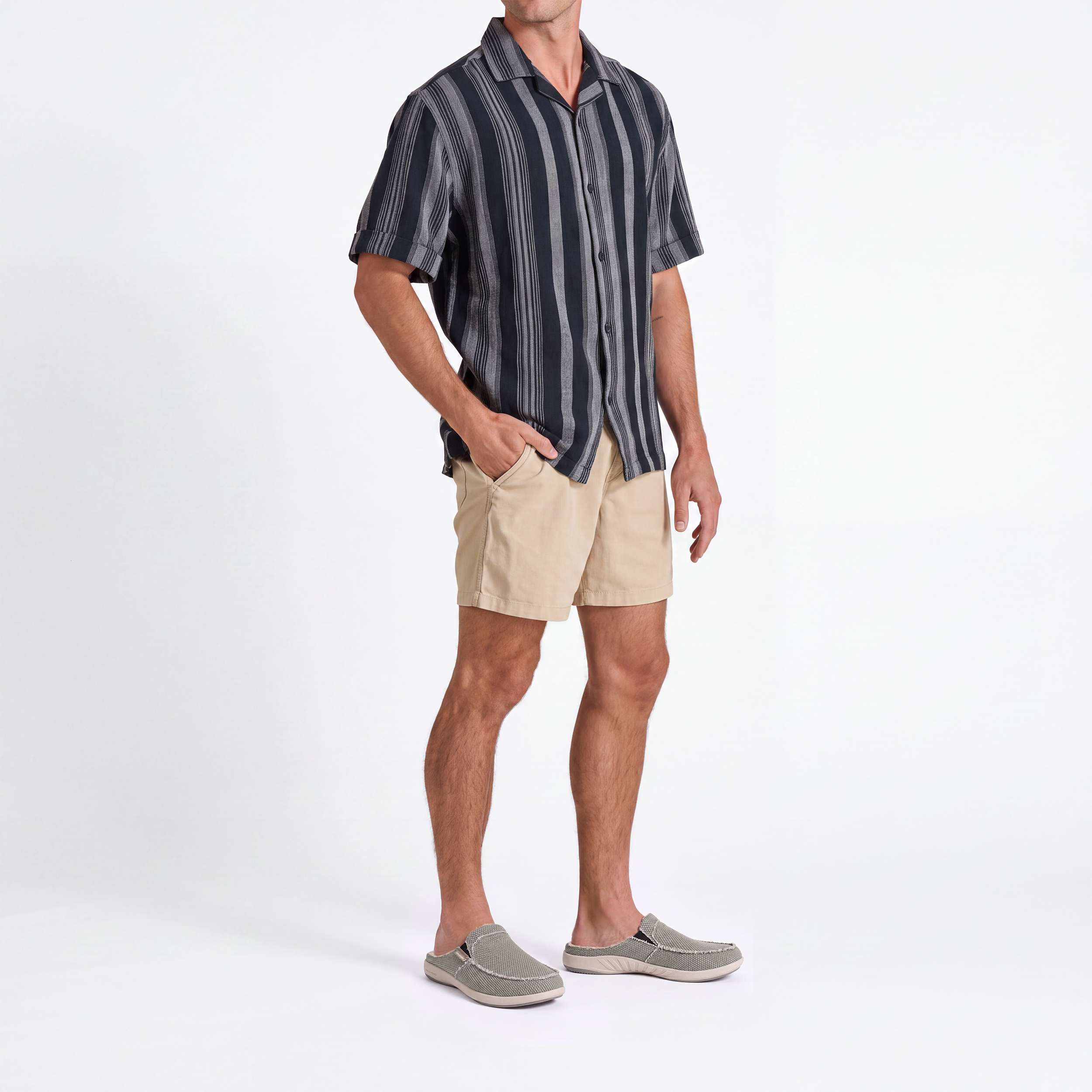 1-Men's Canvas Slippers