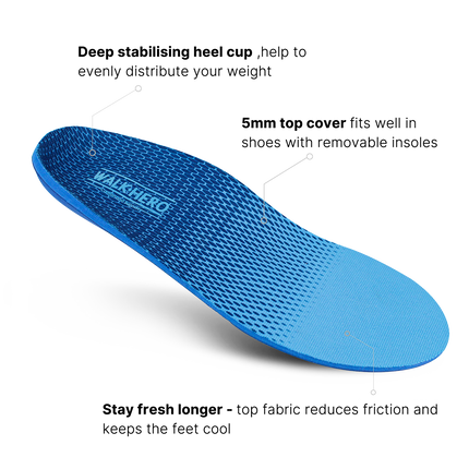 All-Purpose Support Plantar Fasciitis Insoles - WALKHERO