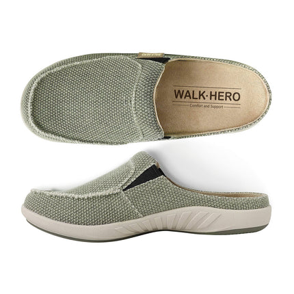 Men's Canvas Arch Support Slipper