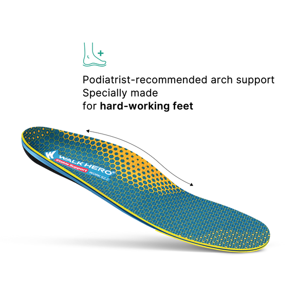 Work Cushion Support Insoles - WALKHERO