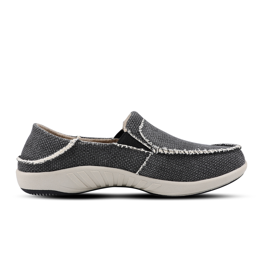 Women's Canvas Orthopedic Slip On Shoes With Arch Support