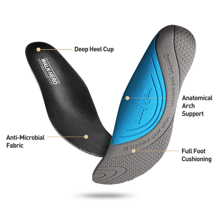 Women s Wide Toe Box Shoes with Arch Fit WALKHERO