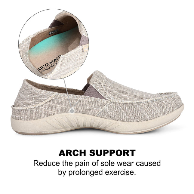 Men's Supportive Pain Relief Slip-Ons