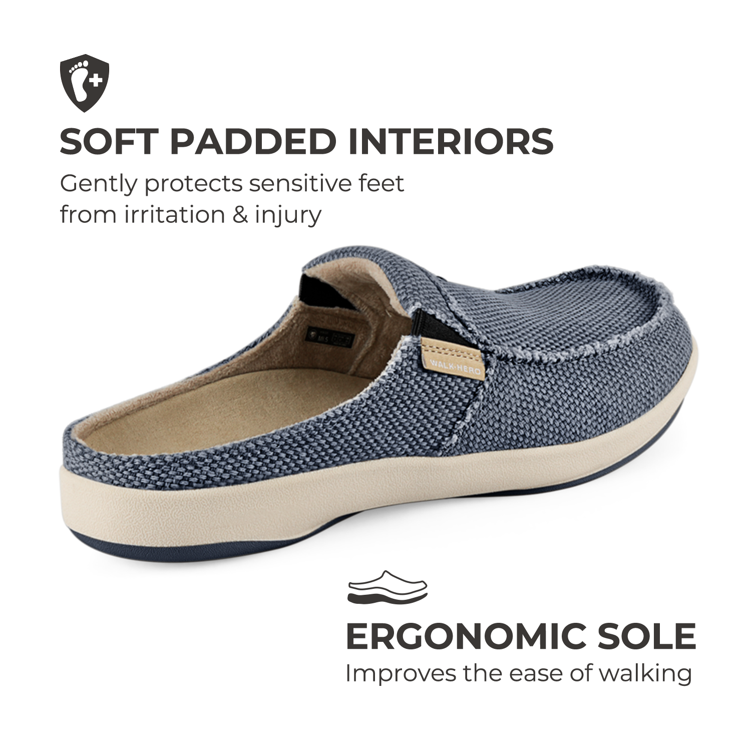 Men's Arch Support Slippers - Buy 1 Get 1 Free - WALKHERO