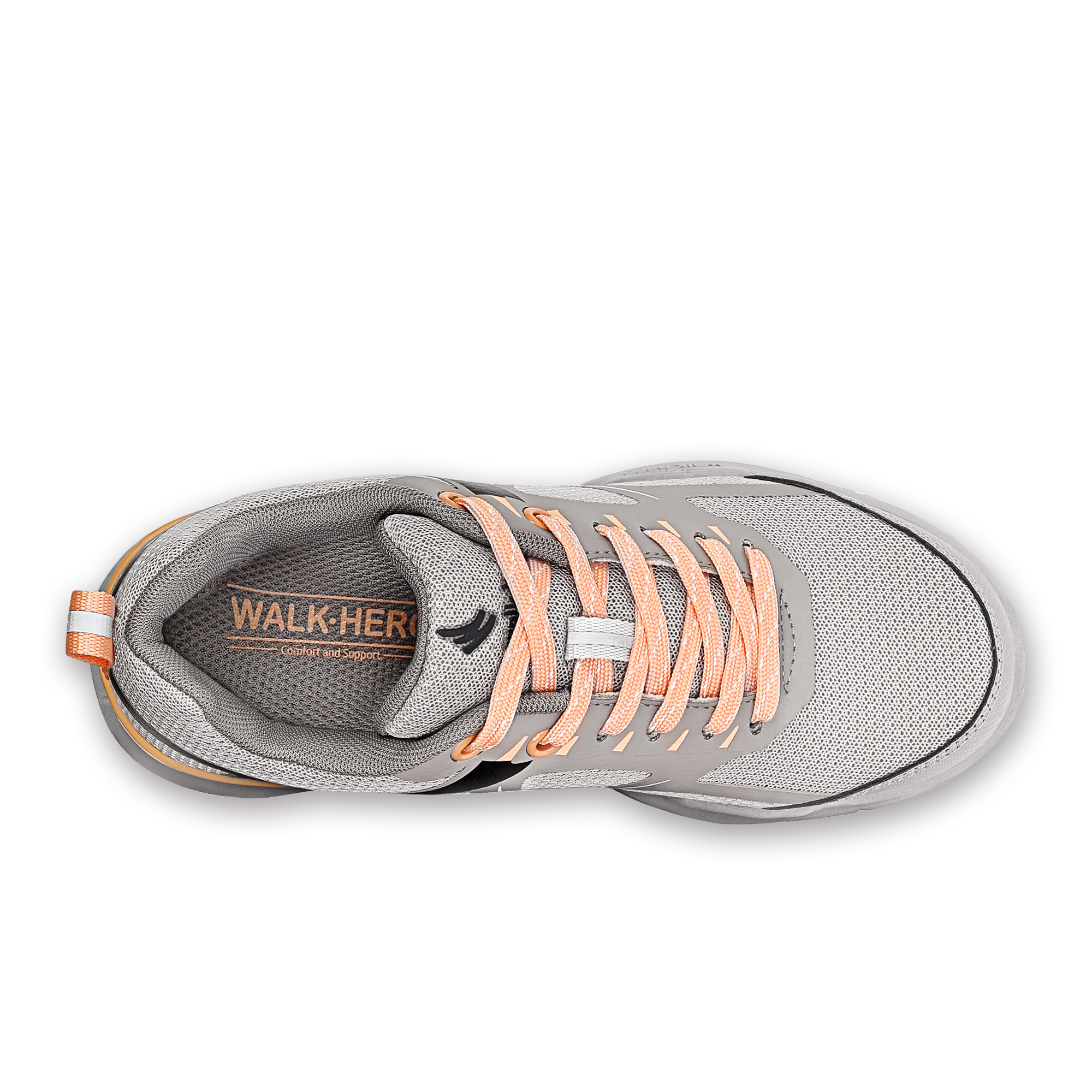 thumbnail image 2 of BiNHam Women's Air Walking Shoes Orthotic Arch Support Slip On Comfortable Shape 2 of 12