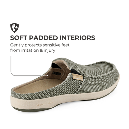 Men's Canvas Arch Support Slippers