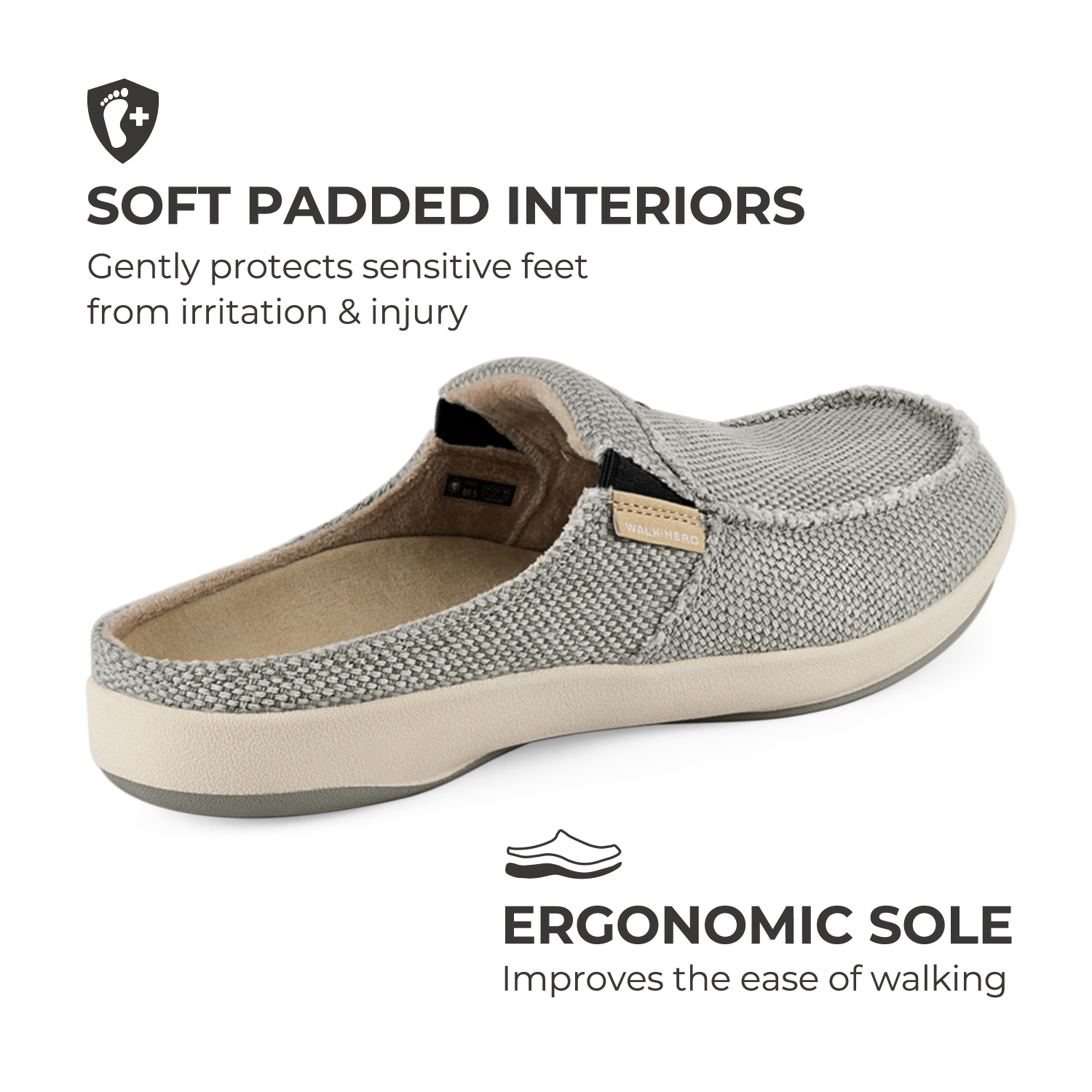 Men's Arch Support Slippers - Buy 1 Get 1 Free - WALKHERO