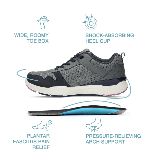 Women's Ultimate Arch Support Sneakers - WALKHERO