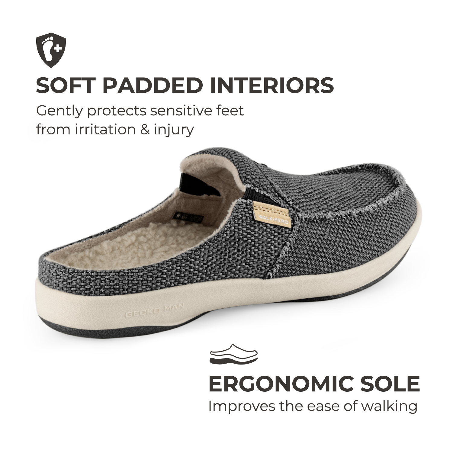 Men's Arch Support Slippers - Buy 1 Get 1 Free
