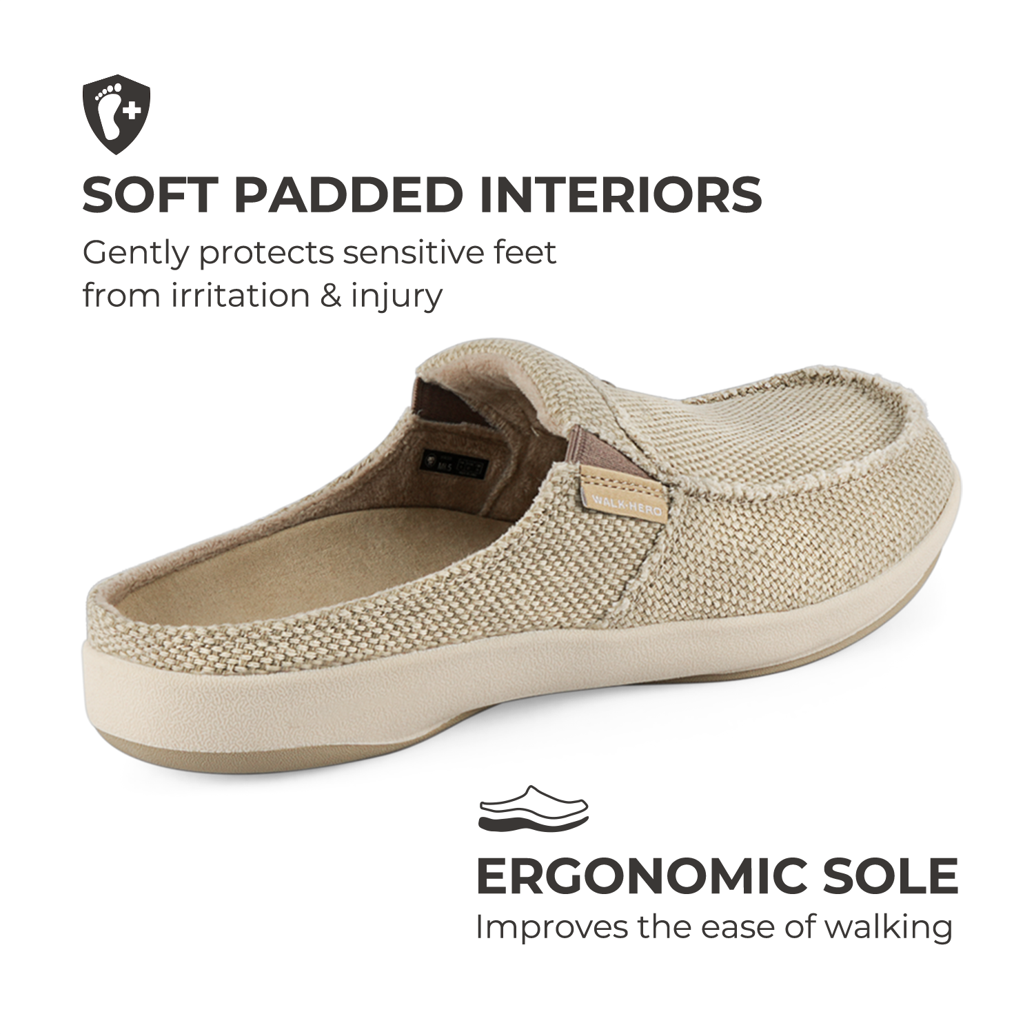 Men's Arch Support Slippers - Buy 1 Get 1 Free - WALKHERO