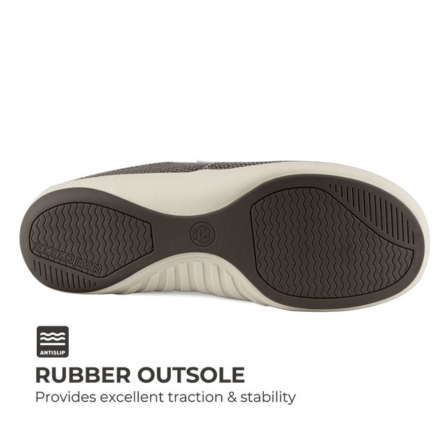 Men's Canvas Arch Support Slippers