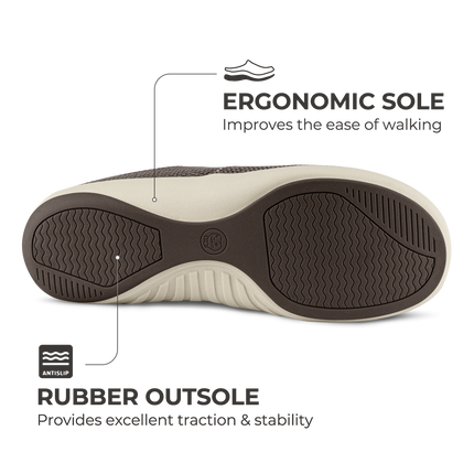 Men's Canvas Arch Support Slippers