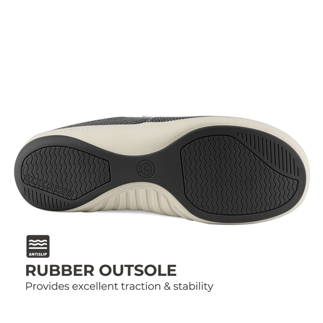 Men's Canvas Arch Support Slippers