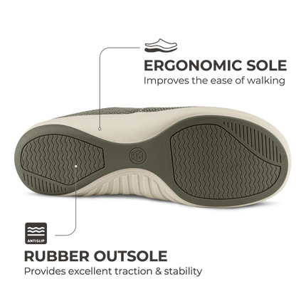 Men's Canvas Arch Support Slippers