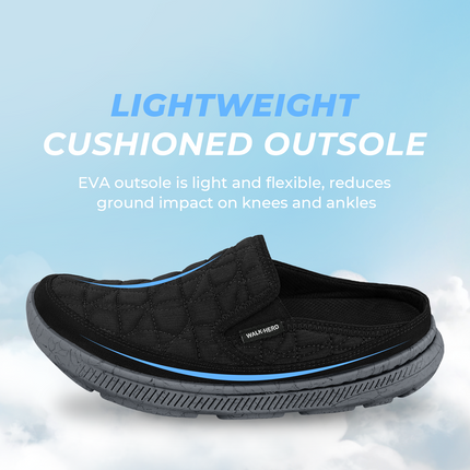 Men's Wide Toe Box Arch Support Slippers
