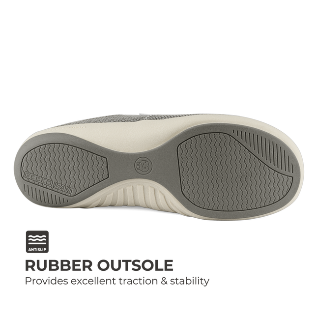 Men's Canvas Arch Support Slippers