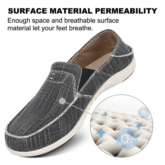 Men's Supportive Pain Relief Slip-Ons