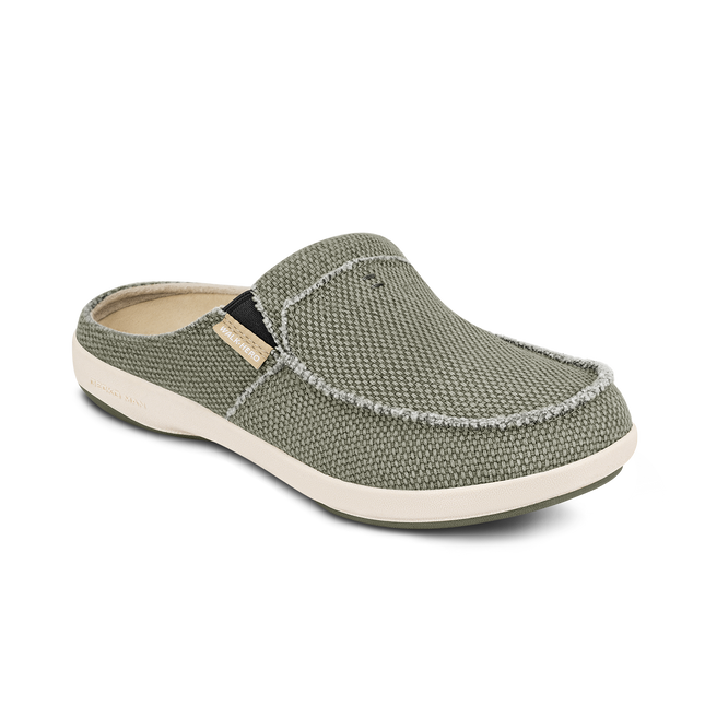 Men's Canvas Arch Support Slippers