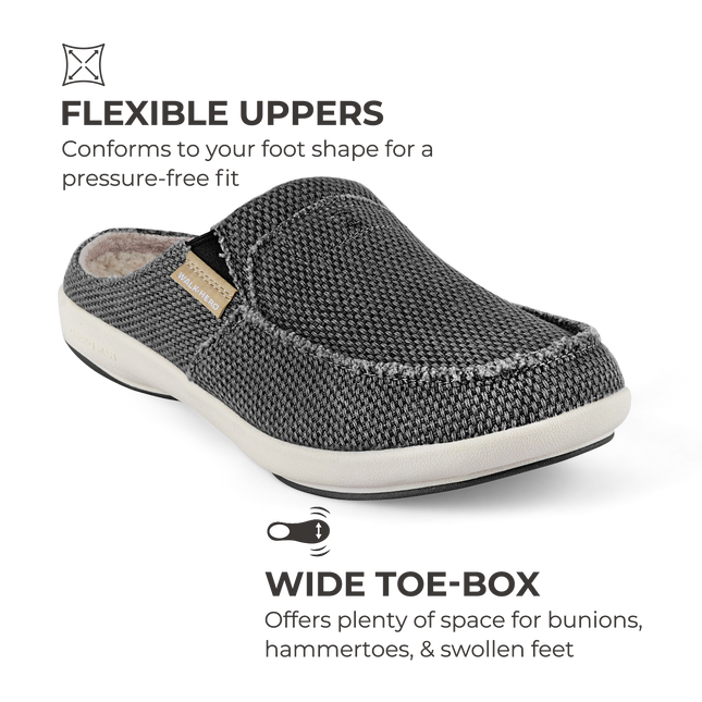 Men's Canvas Arch Support Slippers