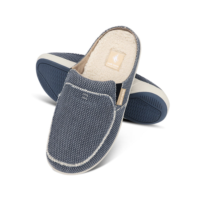 Men's Canvas Arch Support Slippers