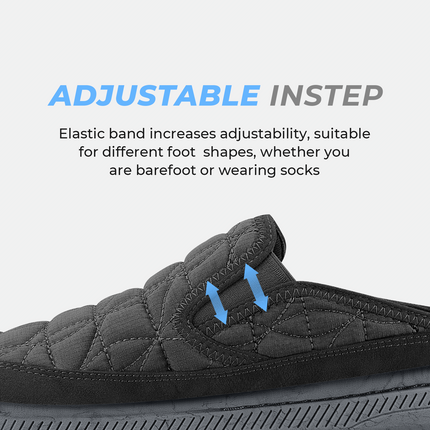 Men's Wide Toe Box Arch Support Slippers
