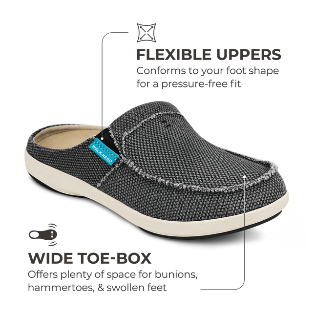Women's Canvas Arch Support Slippers