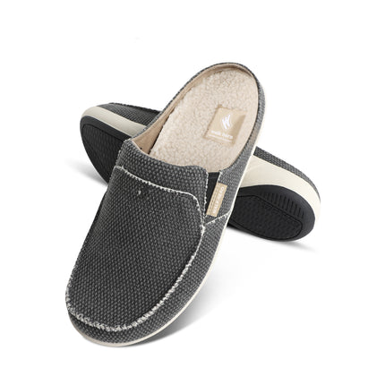 Men's Canvas Arch Support Slipper