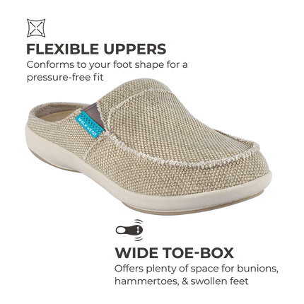 Women's Canvas Arch Support Slippers