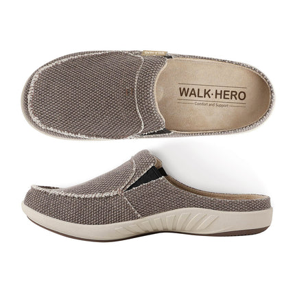 Men's Canvas Arch Support Slipper