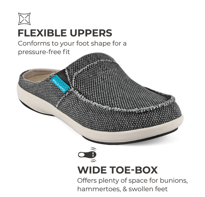 Women's Canvas Arch Support Slippers