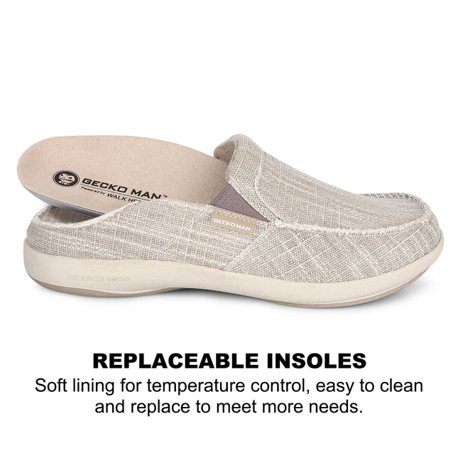 Men's Supportive Pain Relief Slip-Ons