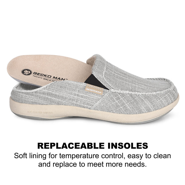 Men's Supportive Pain Relief Slip-Ons