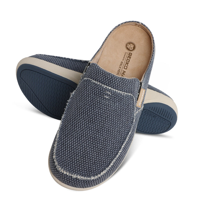 Men's Canvas Arch Support Slippers