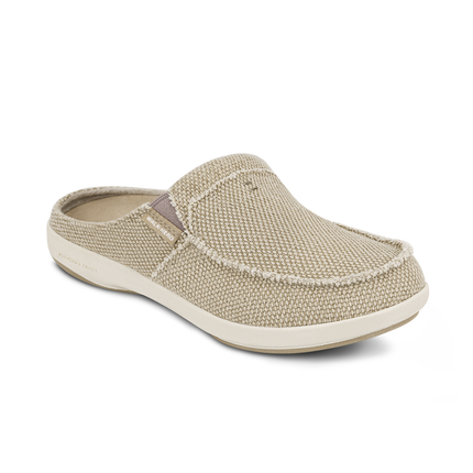 Men's Canvas Clog Slipper - Built-in Arch Support - WALKHERO